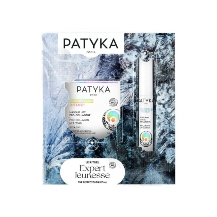 PATYKA COFANETTO ANTI ET&Agrave; - MASCHERA LIFT PRO COLLAGENE AGE SPECIFIC INTENSIF 50ML E RIMPOLPANTE LABBRA HYALURONIC 7ML
